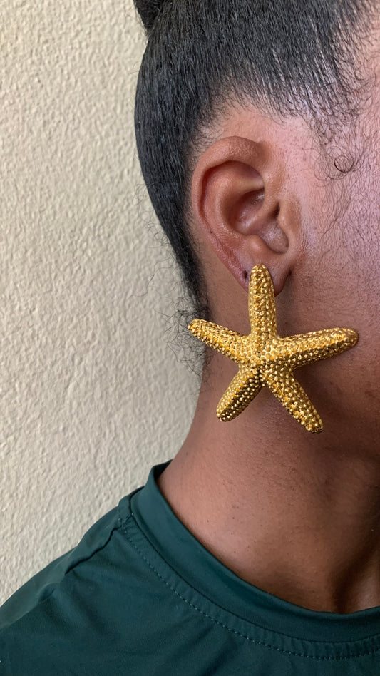 Z Starfish Earrings