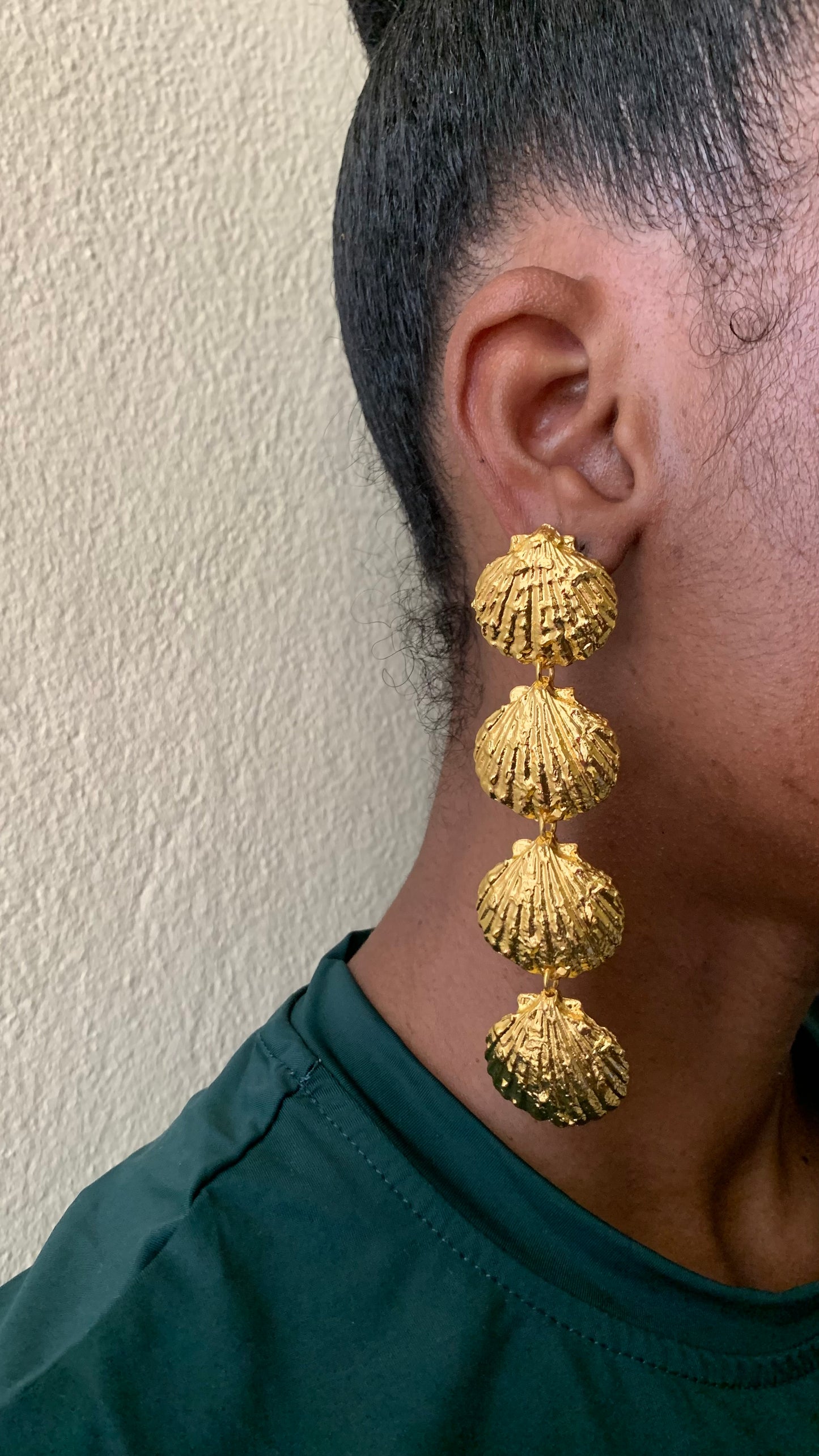 Seashell Drop Earrings