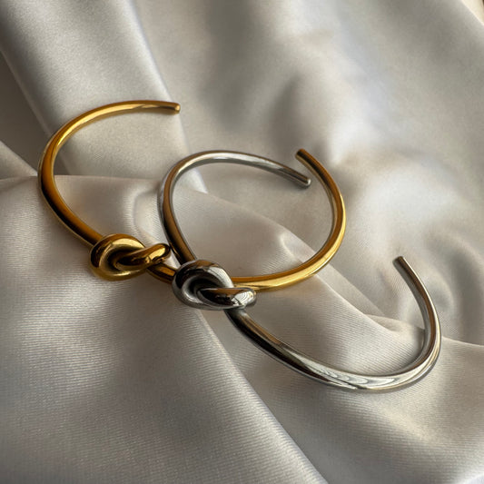 Knot Bangles Style 3 Gold